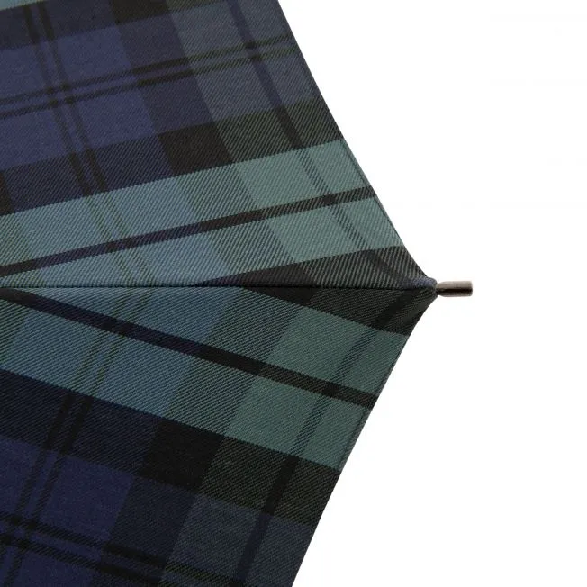 Chestnut Oxford Check - Bespoke umbrella