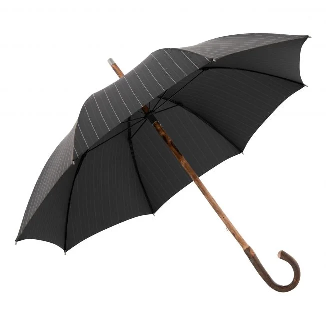 Hazel Wood Orion Pinstripe - Bespoke umbrella