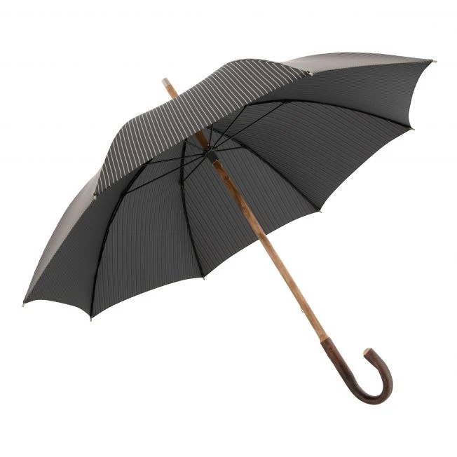 Hazel Wood Orion Pinstripe - Bespoke umbrella