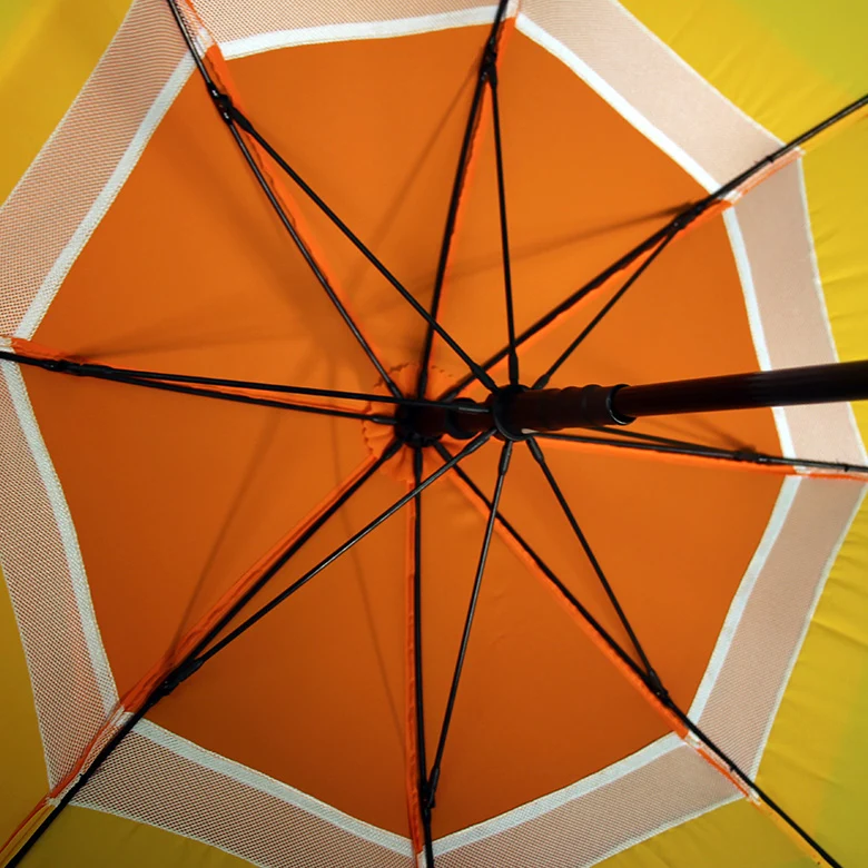 Pro-Brella Mini Vented Canopy Promotional Umbrella | MOQ 25 | Compact 105cm | Fibreglass