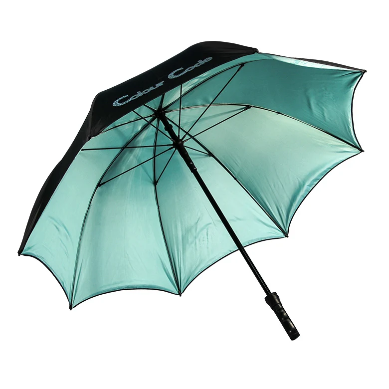 Pro-Brella Vented Double Canopy Promotional Golf Umbrella | MOQ 25 | 130cm | Brand Both Sides