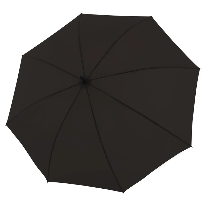 Large Automatic City Walking Umbrella | Hook Handle | Oversize 113cm Canopy | Fibreglass Ribs