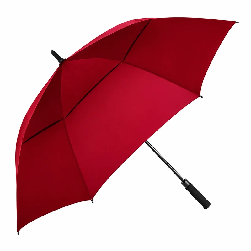 Supervent Fibreglass Auto Vented Windproof Golf Umbrella | 133cm Canopy | EVA Handle