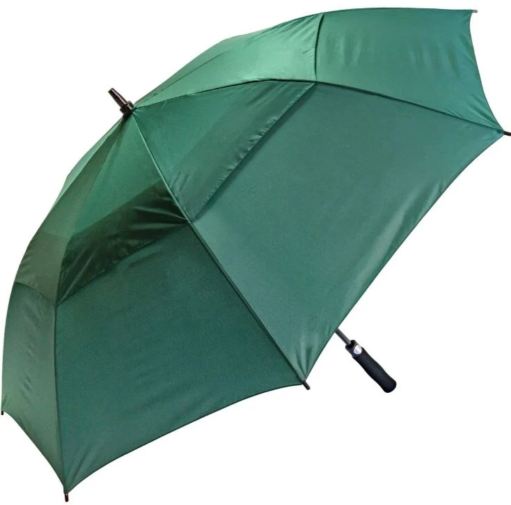 Automatic Vented Golf Umbrella | MOQ 24 | 135cm | Fibreglass | Custom Branded | 8 Colourways