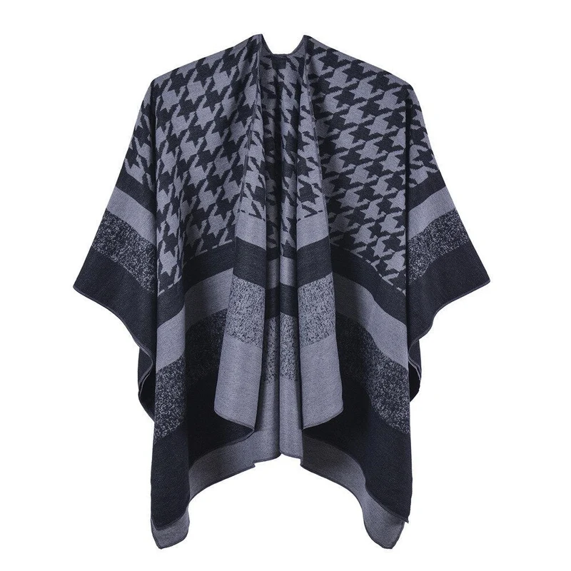 Poncho Femme Hiver Chaud
