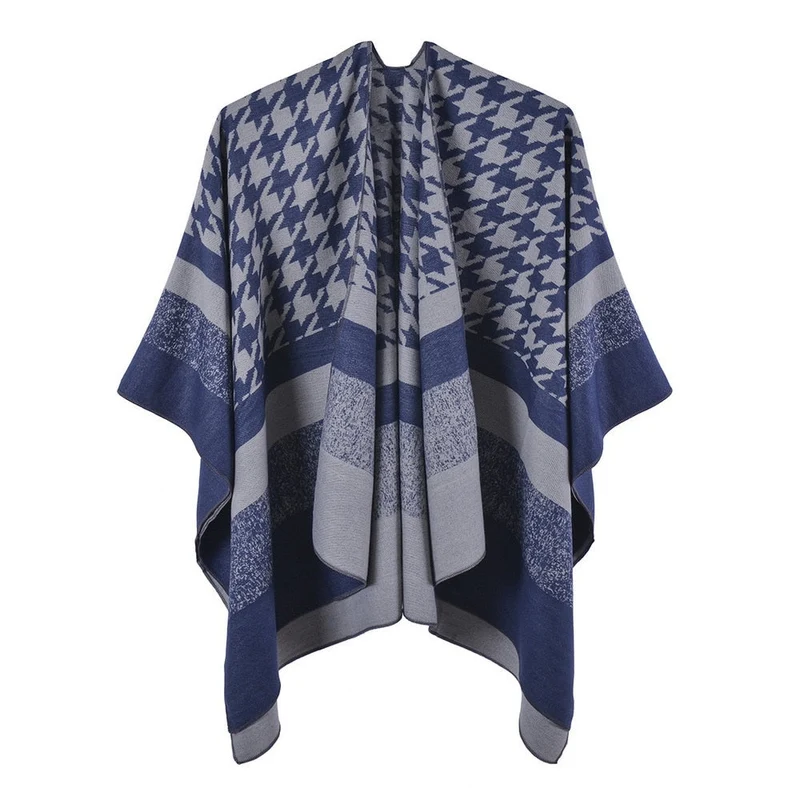 Poncho Femme Hiver Chaud