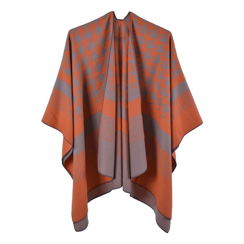 Poncho Femme Hiver Chaud