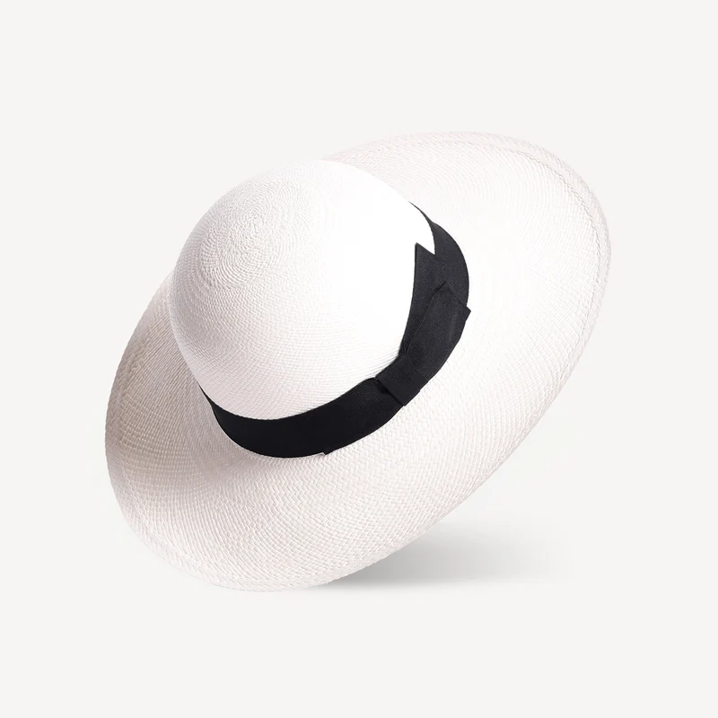 Toquilla Straw Brisa Panama - Bande Noire
