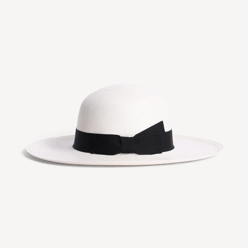 Toquilla Straw Brisa Panama - Bande Noire