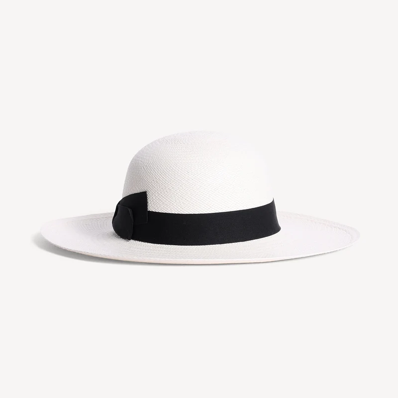 Toquilla Straw Brisa Panama - Bande Noire