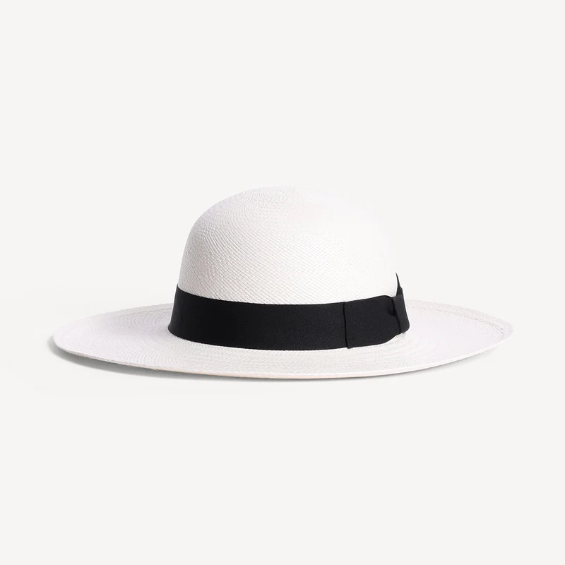 Toquilla Straw Brisa Panama - Bande Noire