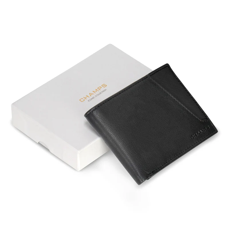 Iconic / Leather Bi-Fold Wallet *Drop Ship*