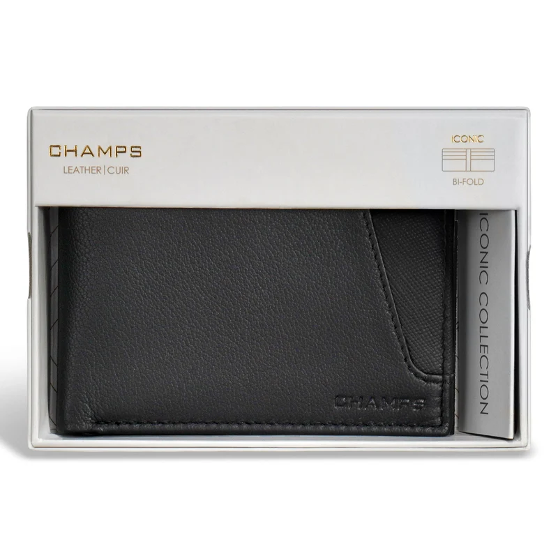 Iconic / Leather Bi-Fold Wallet *Drop Ship*