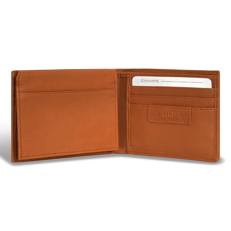 Denim / Leather Top Wing Wallet *Drop Ship*