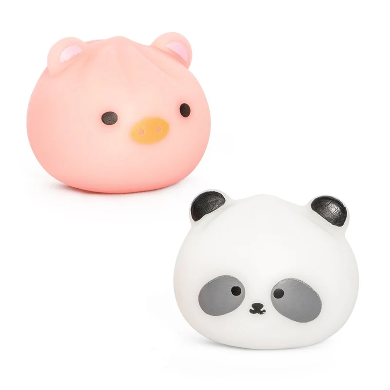 Jouet anti-stress - Bao buddies panda et cochon