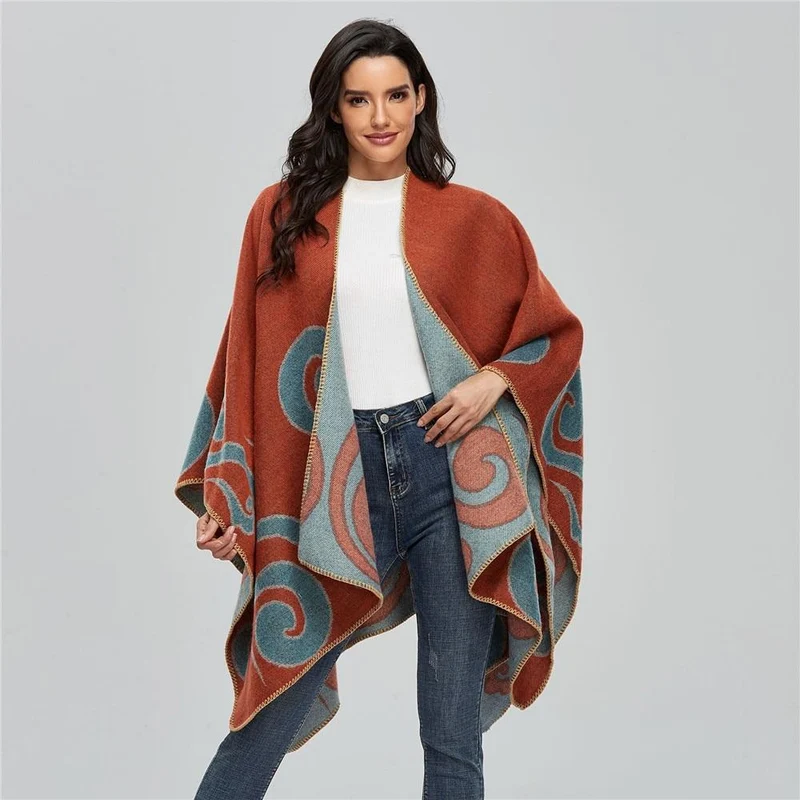 Poncho Printemps