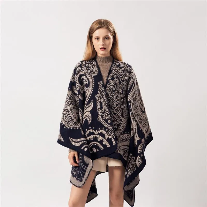 Poncho Indien Femme