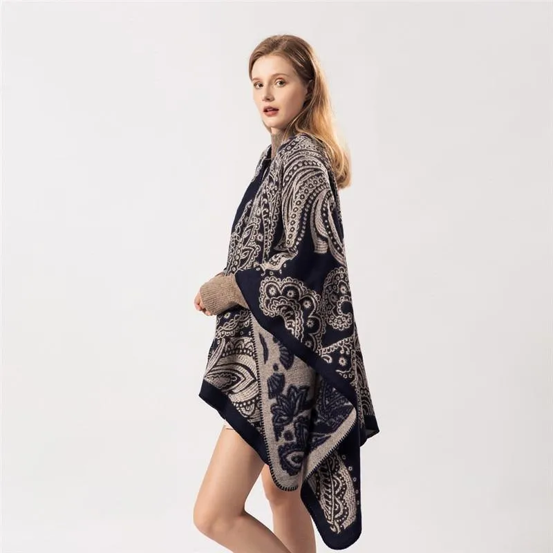 Poncho Indien Femme