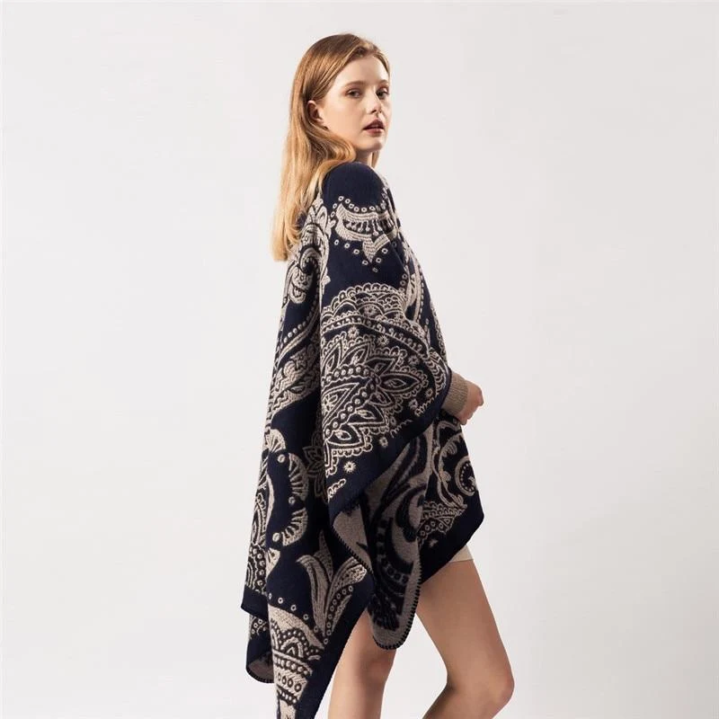 Poncho Indien Femme