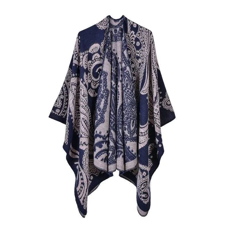 Poncho Indien Femme