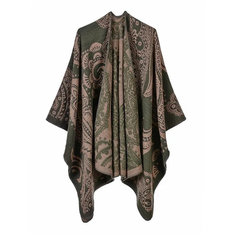 Poncho Indien Femme