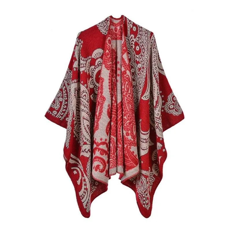 Poncho Indien Femme