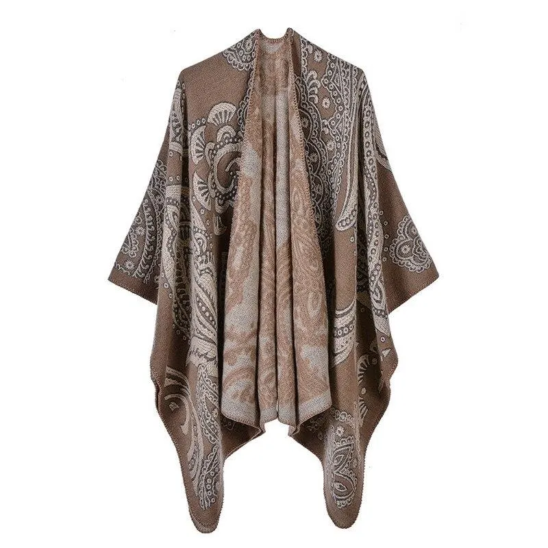 Poncho Indien Femme