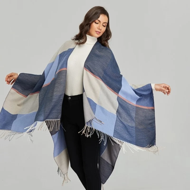 Poncho à Frange
