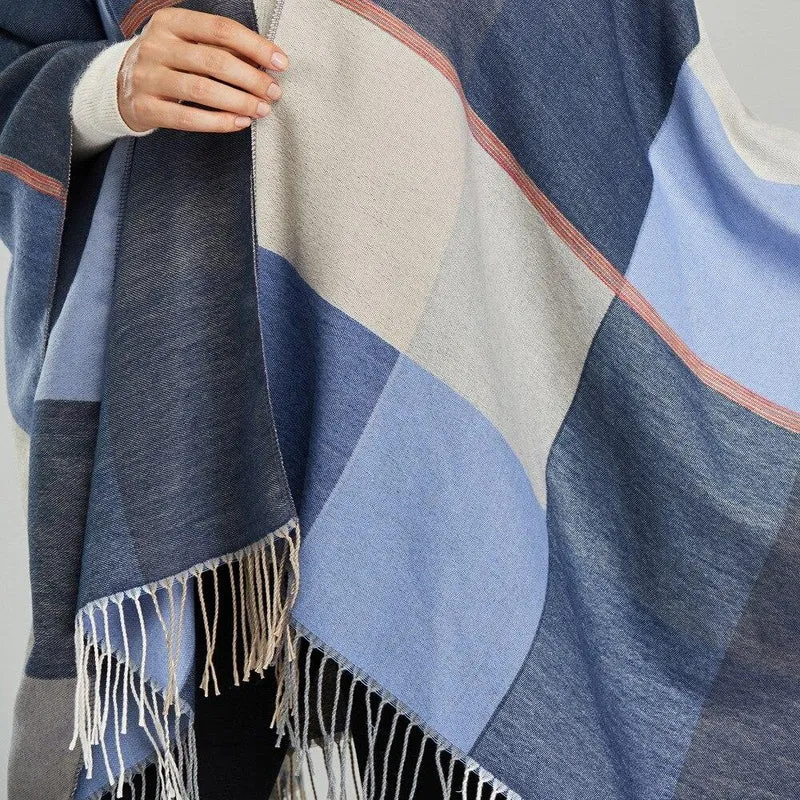 Poncho à Frange