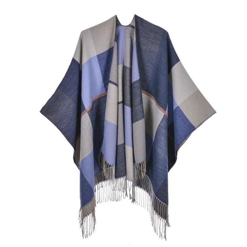 Poncho à Frange