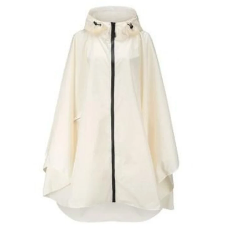 Poncho Blanc Pluie