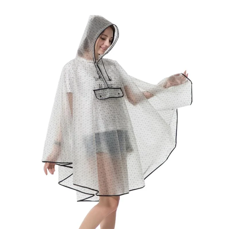 Poncho Pluie Transparent