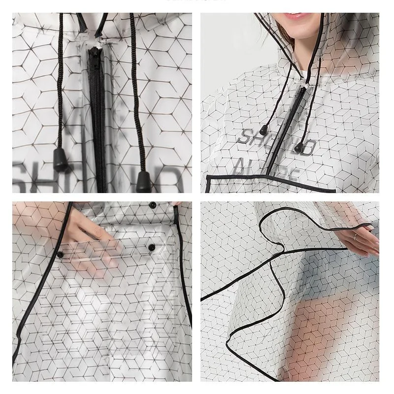 Poncho Pluie Transparent
