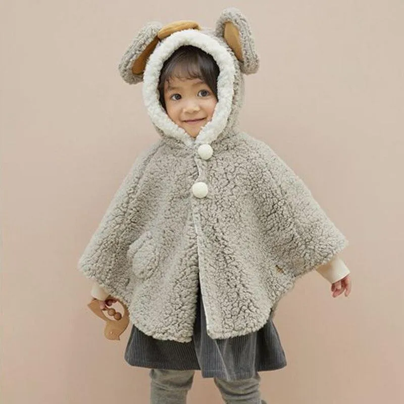 Poncho à Capuche Enfant