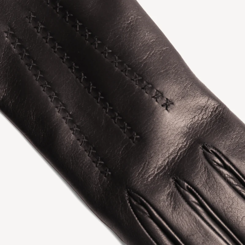 Gants en nappa pour femmes - Noirs