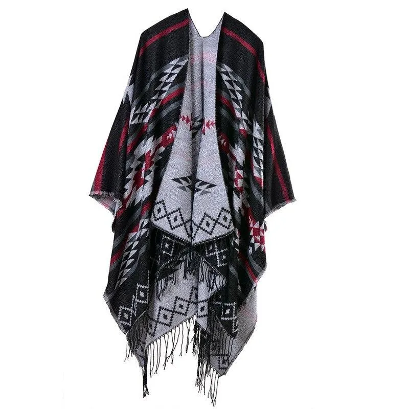 Poncho Bohème Chic
