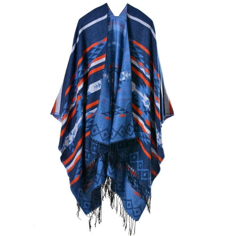 Poncho Bohème Chic