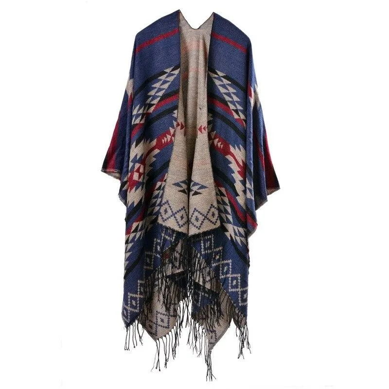 Poncho Bohème Chic