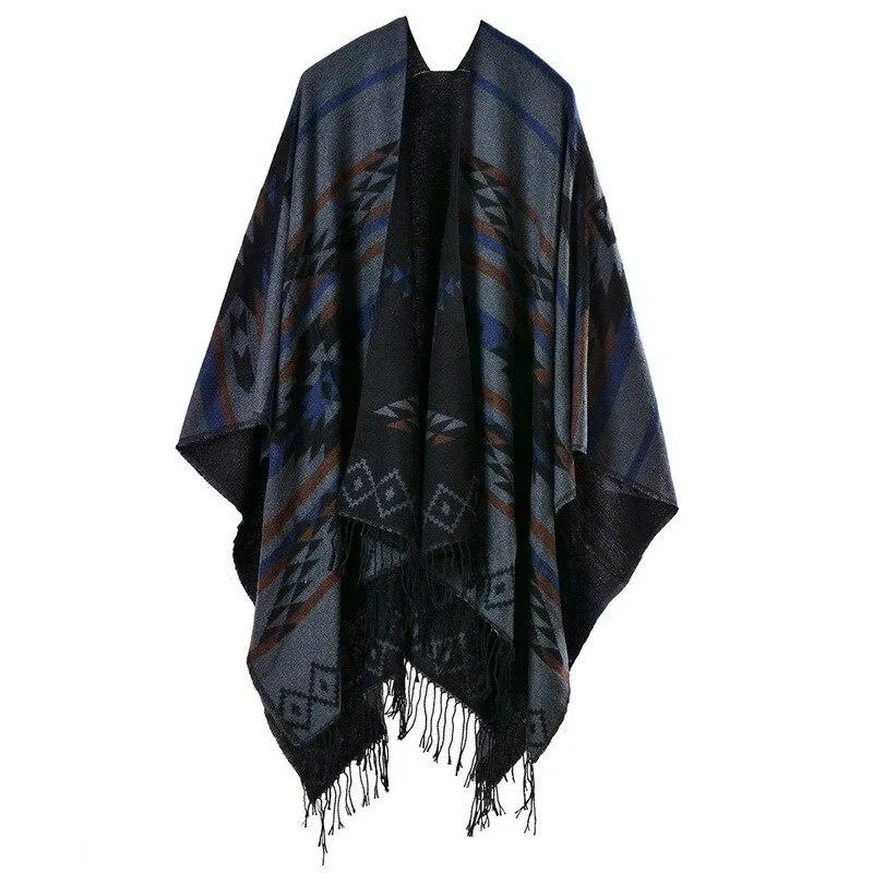 Poncho Bohème Chic