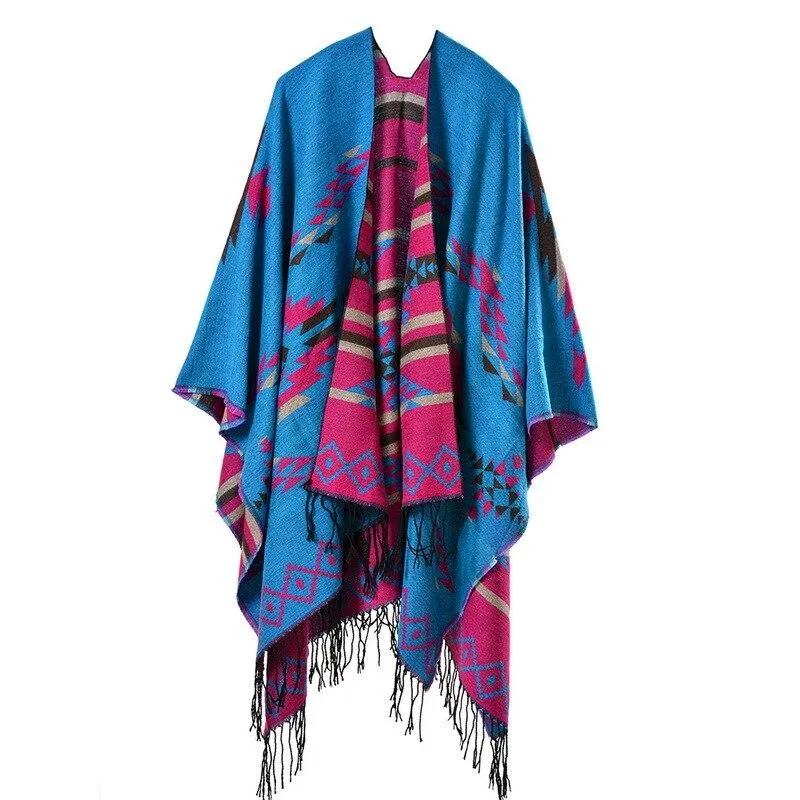 Poncho Bohème Chic