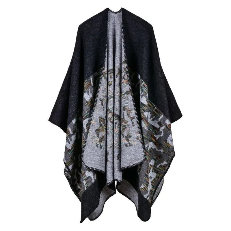 Poncho Chic Femme