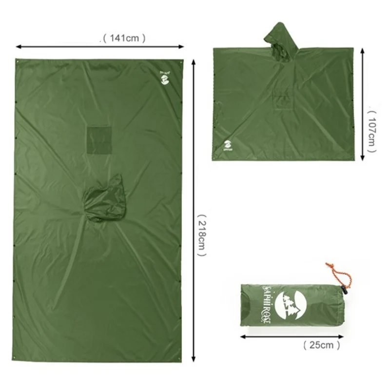 Poncho Pluie Homme