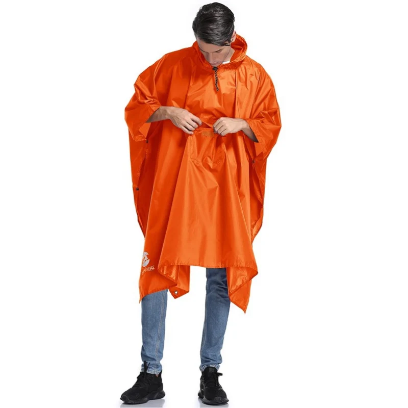 Poncho de Pluie Orange