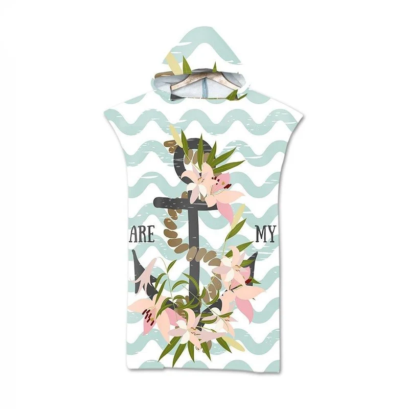 Poncho de Plage Femme