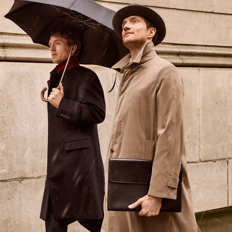 Parapluie pliable Whangee - Noir