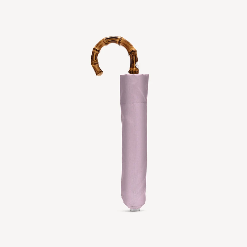 Parapluie pliable Whangee - Rose poudré