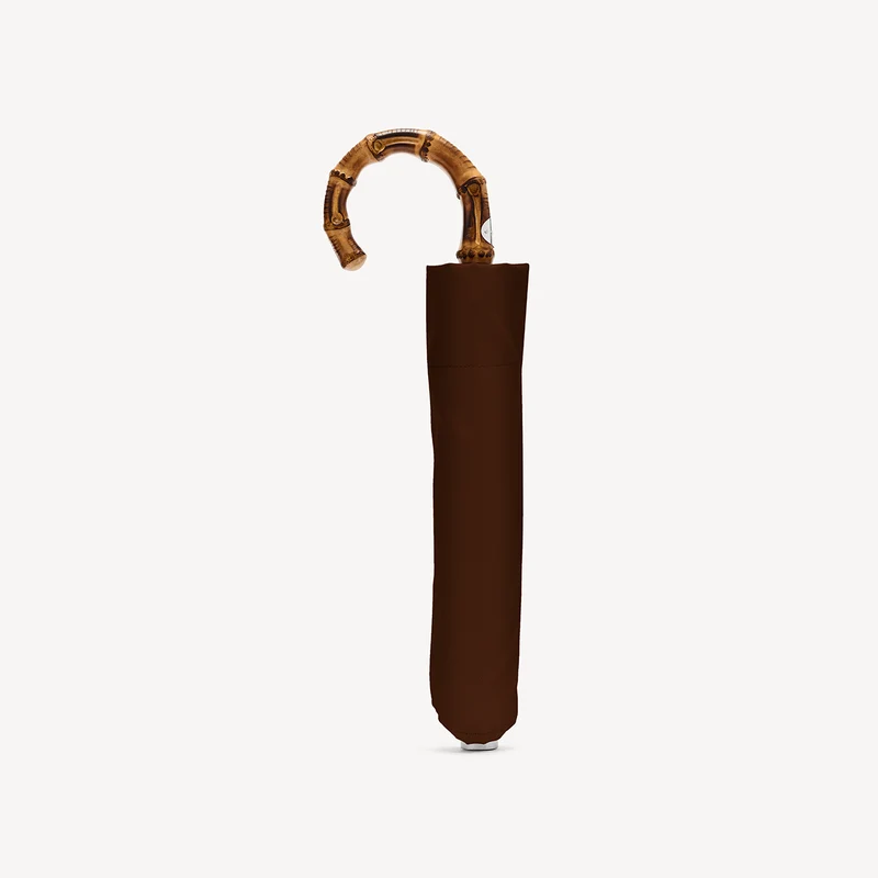 Parapluie pliable Whangee - Marron