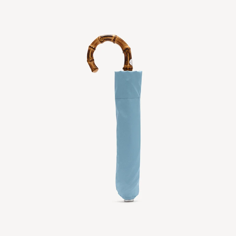 Parapluie pliable Whangee - Bleu clair