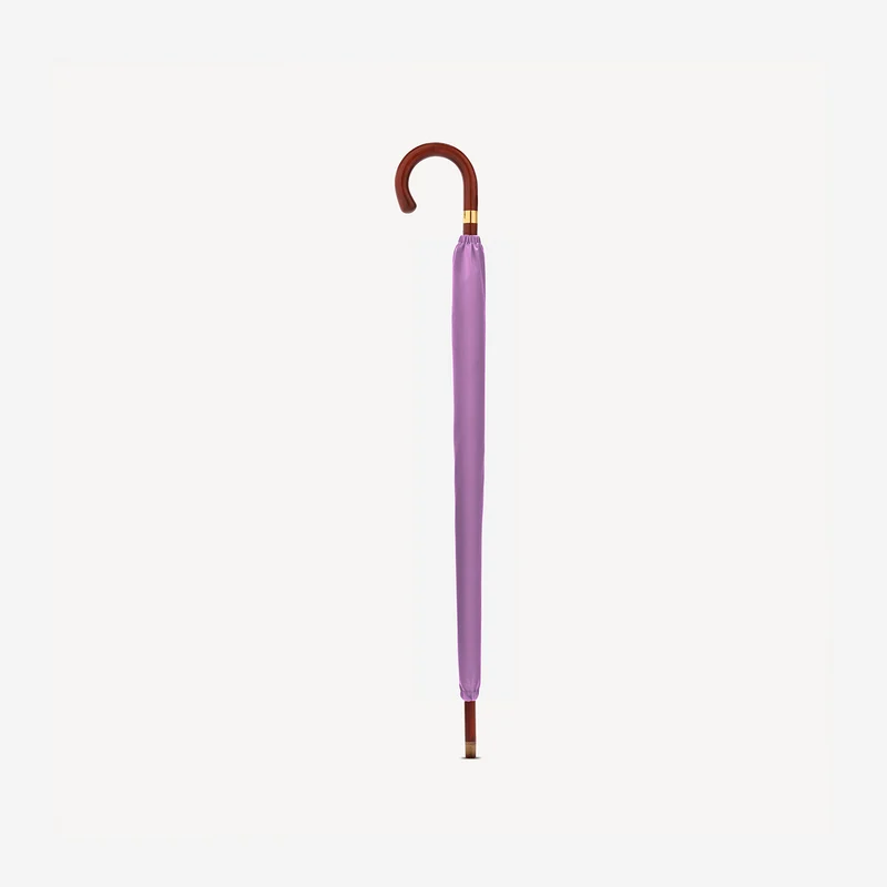 Parapluie rayé pour femme - Lilas