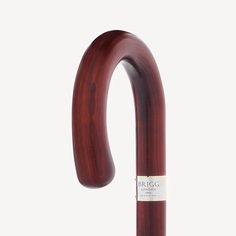 Parapluie rayé à motif cerise pour femme - Noir